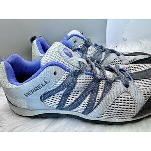 Merrell Mykos Aquatic Women's Size 8.5  Grey / Purple White Outdoor Hiking Shoes